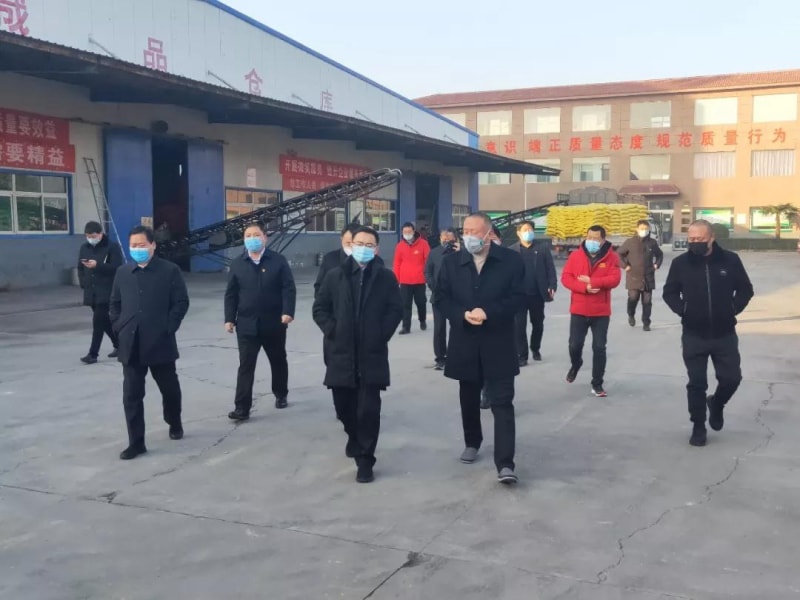 縣長申琳調(diào)研旭瑞集團疫情防控、復(fù)工復(fù)產(chǎn)情況！